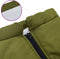 vidaXL - Hondenjas - met - harnas - waterdicht - reflecterend - legergroen - 4XL