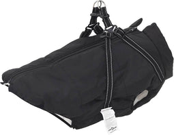 vidaXL - Hondenjas - met - harnas - waterdicht - reflecterend - zwart - 6XL