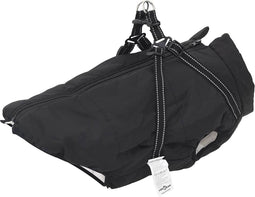 vidaXL - Hondenjas - met - harnas - waterdicht - reflecterend - zwart - 4XL