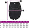 vidaXL - Hondenjas - met - harnas - waterdicht - reflecterend - zwart - 5XL