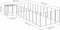 vidaXL - Hondenkennel - 13,31 - m² - staal - zilverkleurig