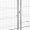 vidaXL - Hondenkennel - 26,62 - m² - gegalvaniseerd - staal