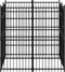 vidaXL - Hondenkennel - 3,69 - m² - staal