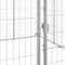 vidaXL - Hondenkennel - 33,88 - m² - gegalvaniseerd - staal