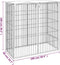 vidaXL - Hondenkennel - 6 - panelen - 50 - x - 100 - cm - gepoedercoat - staal - zwart