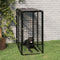 vidaXL - Hondenkennel - 6 - panelen - 50 - x - 100 - cm - gepoedercoat - staal - zwart