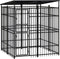 vidaXL - Hondenkennel - 9,22 - m² - staal