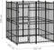 vidaXL - Hondenkennel - 9,22 - m² - staal