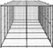 vidaXL - Hondenkennel - met - dak - 14,52 - m² - staal