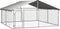 vidaXL - Hondenkennel - met - dak - 300x300x150 - cm