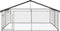 vidaXL - Hondenkennel - met - dak - 300x300x150 - cm