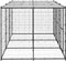 vidaXL - Hondenkennel - met - dak - 7,26 - m² - staal