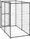 vidaXL - Hondenkennel - voor - buiten - 110x220x180 - cm - staal