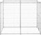 vidaXL - Hondenkennel - voor - buiten - 110x220x180 - cm - gegalvaniseerd - staal
