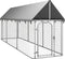 vidaXL - Hondenkennel - voor - buiten - met - dak - 100x100x150 - cm