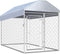 vidaXL - Hondenkennel - voor - buiten - met - dak - 200x100x125 - cm
