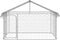 vidaXL - Hondenkennel - voor - buiten - met - dak - 200x200x150 - cm