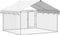 vidaXL - Hondenkennel - voor - buiten - met - dak - 200x200x150 - cm