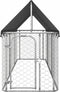 vidaXL - Hondenkennel - voor - buiten - met - dak - 400x100x150 - cm