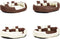 vidaXL - Hondenkussen - omkeerbaar - en - wasbaar - 110x80x23 - cm - bruin - en - crème