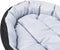 vidaXL - Hondenkussen - omkeerbaar - en - wasbaar - 110x80x23 - cm - bruin - en - crème