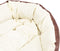 vidaXL - Hondenkussen - omkeerbaar - en - wasbaar - 110x80x23 - cm - bruin - en - crème