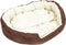 vidaXL - Hondenkussen - omkeerbaar - en - wasbaar - 110x80x23 - cm - bruin - en - crème