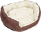 vidaXL - Hondenkussen - omkeerbaar - en - wasbaar - 85x70x20 - cm - bruin - en - crème