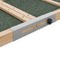 vidaXL - Hondenloopplank - 120x30 - cm - massief - vurenhout - grijs