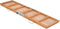 vidaXL - Hondenloopplank - 120x30 - cm - massief - vurenhout - grijs