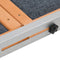 vidaXL - Hondenloopplank - 120x30 - cm - massief - vurenhout - grijs