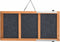 vidaXL - Hondenloopplank - 120x30 - cm - massief - vurenhout - grijs