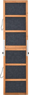 vidaXL - Hondenloopplank - 120x30 - cm - massief - vurenhout - grijs
