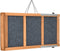vidaXL - Hondenloopplank - 120x30 - cm - massief - vurenhout - grijs