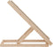 vidaXL - Hondenloopplank - 70x35 - cm - massief - vurenhout - grijs