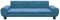 vidaXL - Hondenmand - 100x54x33 - cm - fluweel - blauw