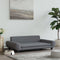 vidaXL - Hondenmand - 100x54x33 - cm - fluweel - donkergrijs