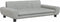 vidaXL - Hondenmand - 100x54x33 - cm - fluweel - lichtgrijs