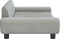vidaXL - Hondenmand - 100x54x33 - cm - fluweel - lichtgrijs