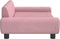 vidaXL - Hondenmand - 100x54x33 - cm - fluweel - roze