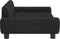vidaXL - Hondenmand - 100x54x33 - cm - fluweel - zwart