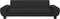 vidaXL - Hondenmand - 100x54x33 - cm - fluweel - zwart