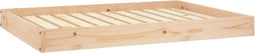 vidaXL - Hondenmand - 101,5x74x9 - cm - massief - grenenhout