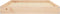 vidaXL - Hondenmand - 101,5x74x9 - cm - massief - grenenhout