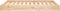 vidaXL - Hondenmand - 101,5x74x9 - cm - massief - grenenhout