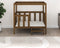 vidaXL - Hondenmand - 105,5 - x - 83,5 - x - 100 - cm - massief - grenenhout - honingbruin