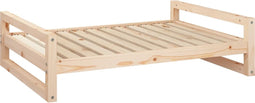 vidaXL - Hondenmand - 105,5x75,5x28 - cm - massief - grenenhout