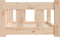 vidaXL - Hondenmand - 105,5x75,5x28 - cm - massief - grenenhout