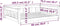 vidaXL - Hondenmand - 105,5x75,5x28 - cm - massief - grenenhout
