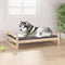 vidaXL - Hondenmand - 105,5x75,5x28 - cm - massief - grenenhout